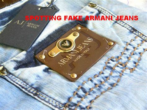 Real vs fake Armani Jeans. How to spot fake Armanis 